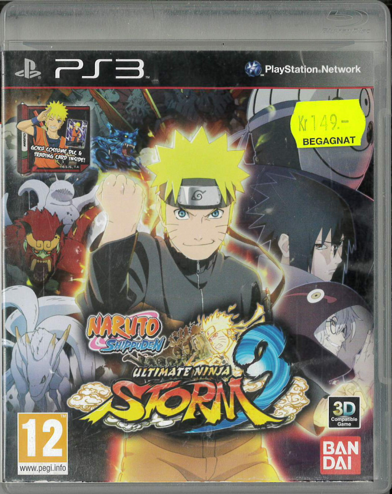 Ultimate Ninja Storm 3 – PS3 (complet + carte collector